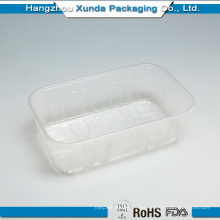 Disposable Plastic Divided Frozen Food Packaging Tray